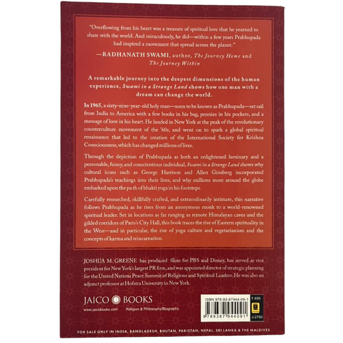 Swami in a Strange Land