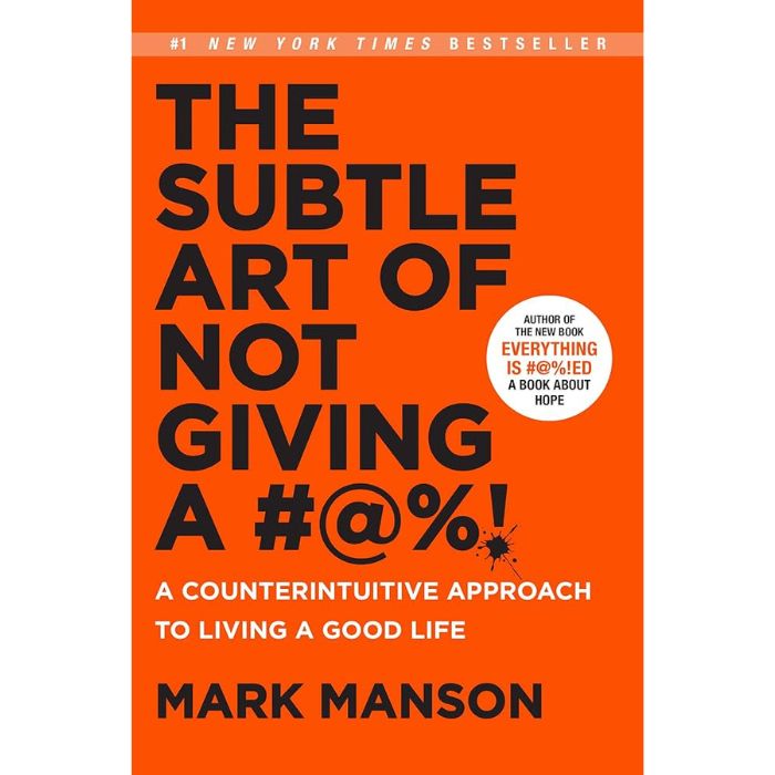 THE SUBTLE ART OF NOT GIVING A FxCK