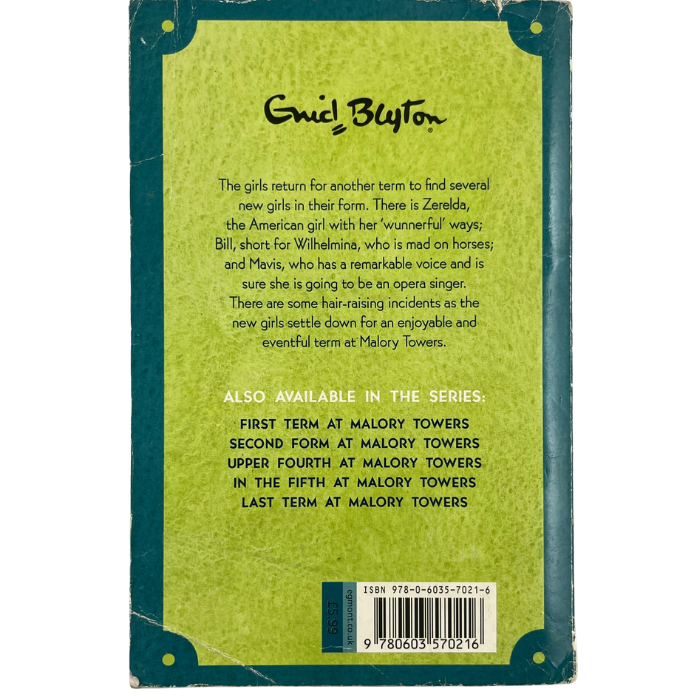 THIRD YEAR AT MALORY TOWERS