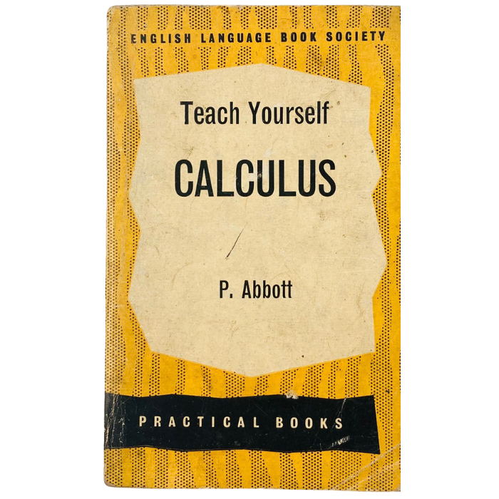 Teach Yourself Calculus