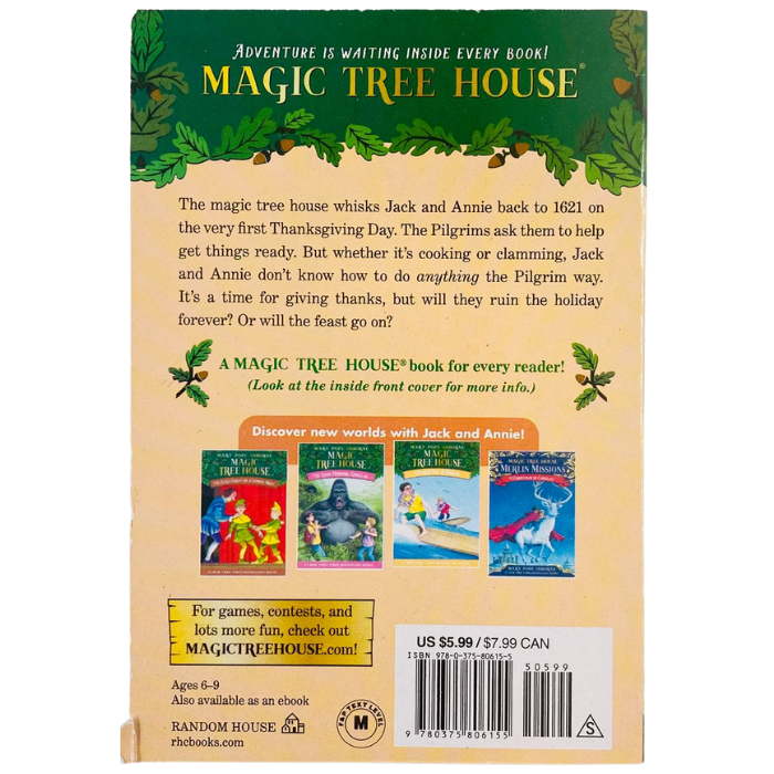 Thanksgiving on Thursday (Magic Tree House No.27)