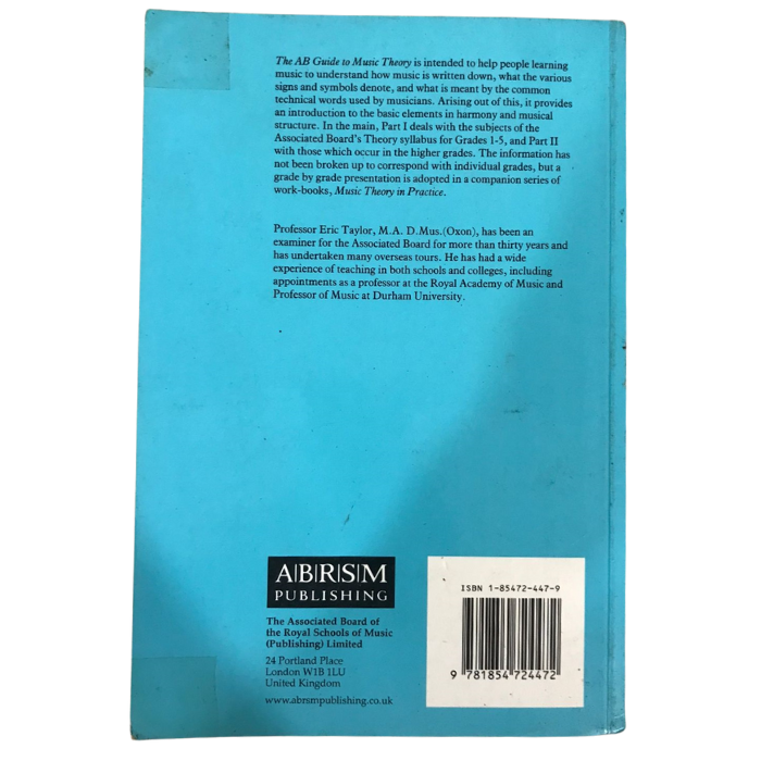 The AB Guide to Music Theory - Part II