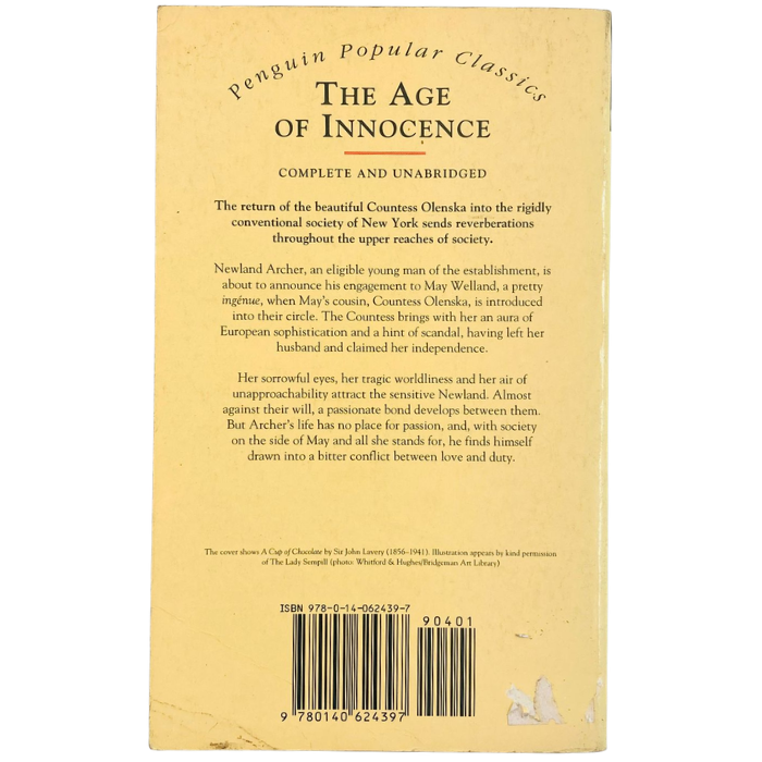 The Age of Innocence (Penguin Popular Classics)