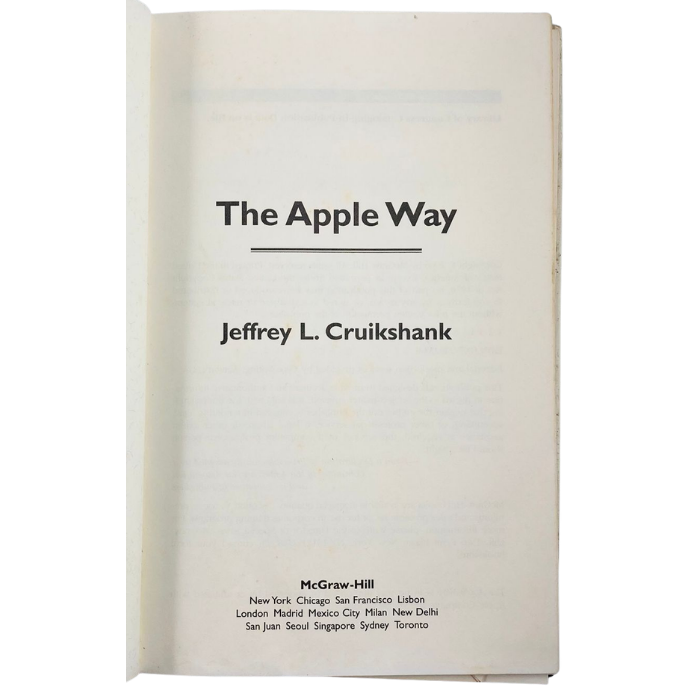 The Apple Way: 12 Management Lessons from Apple