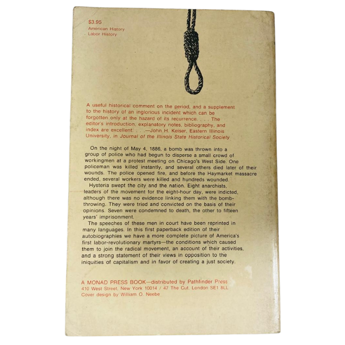 The Autobiographies of the Haymarket Martyrs