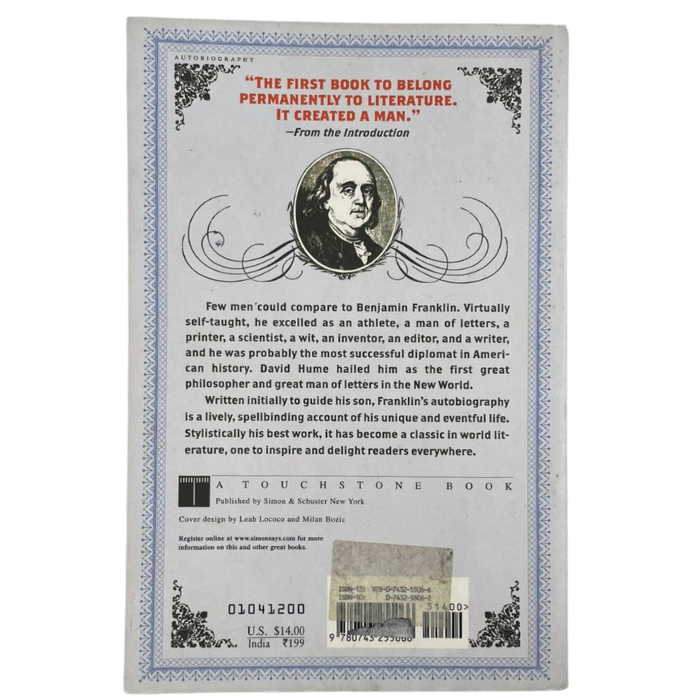 The Autobiography of Benjamin Franklin