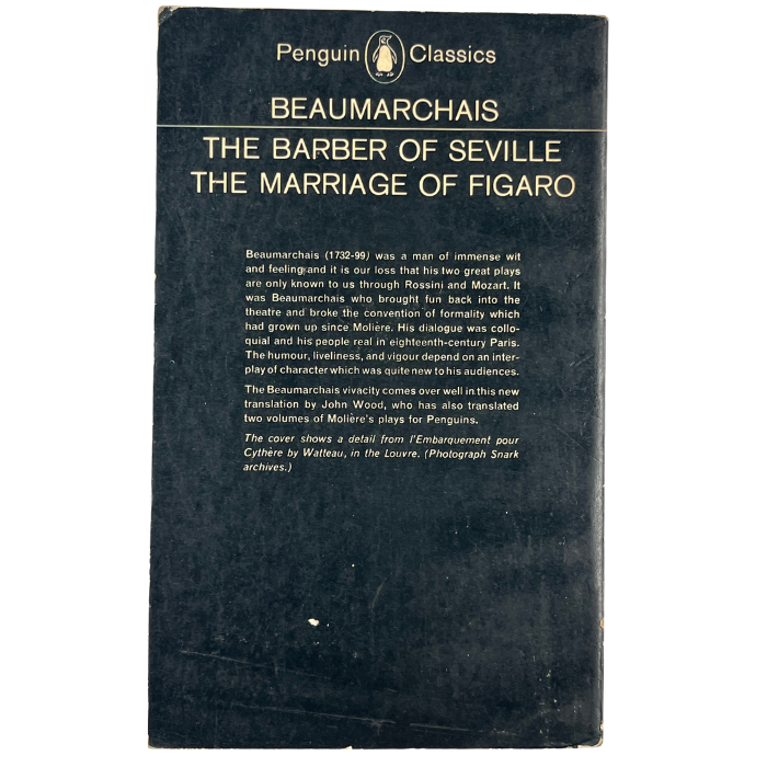 The Barber Of Seville  The Marriage Of Figaro