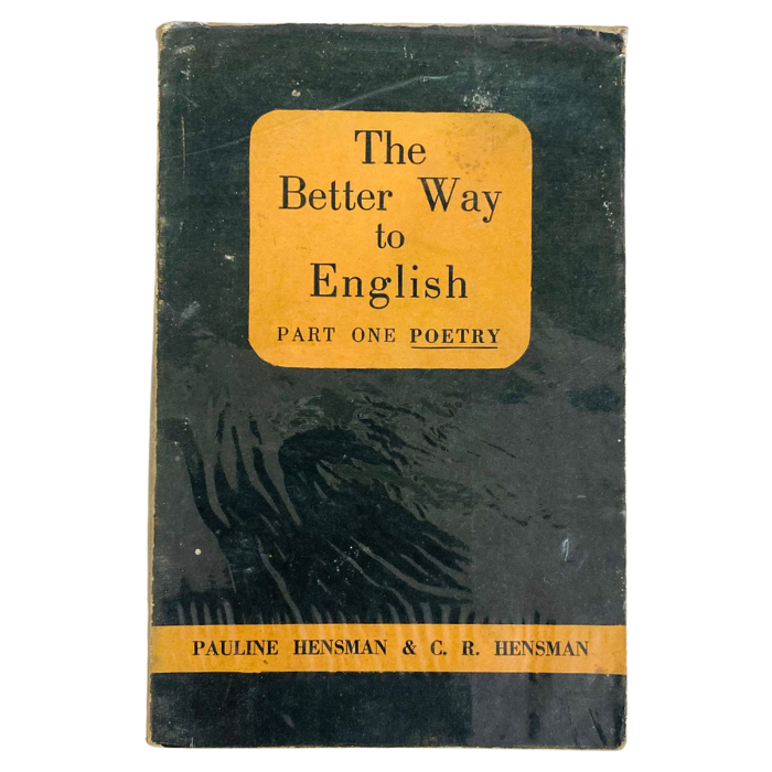 The Better Way to English - Part One (Poetry)