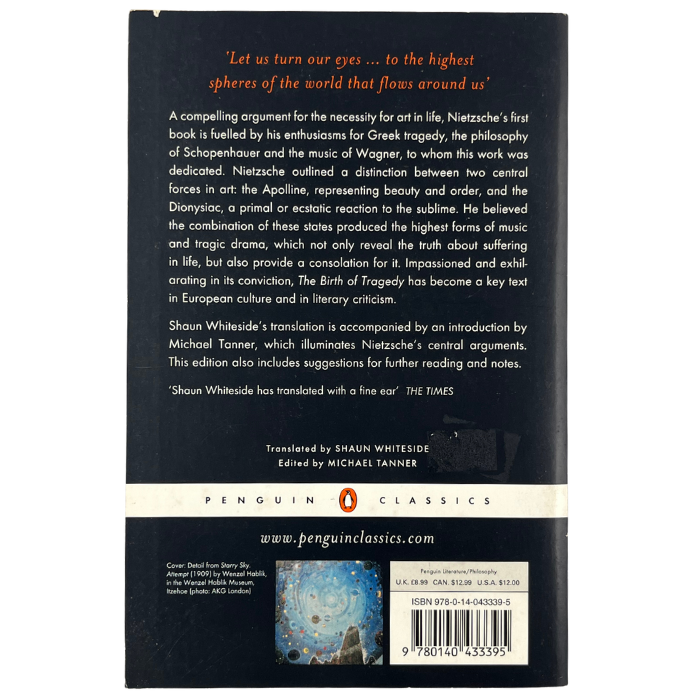 The Birth of Tragedy