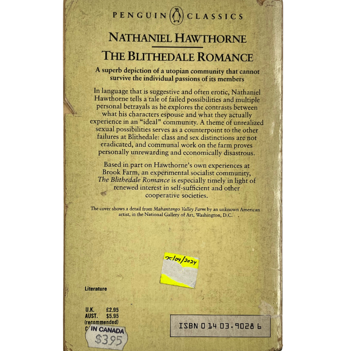 The Blithedale Romance