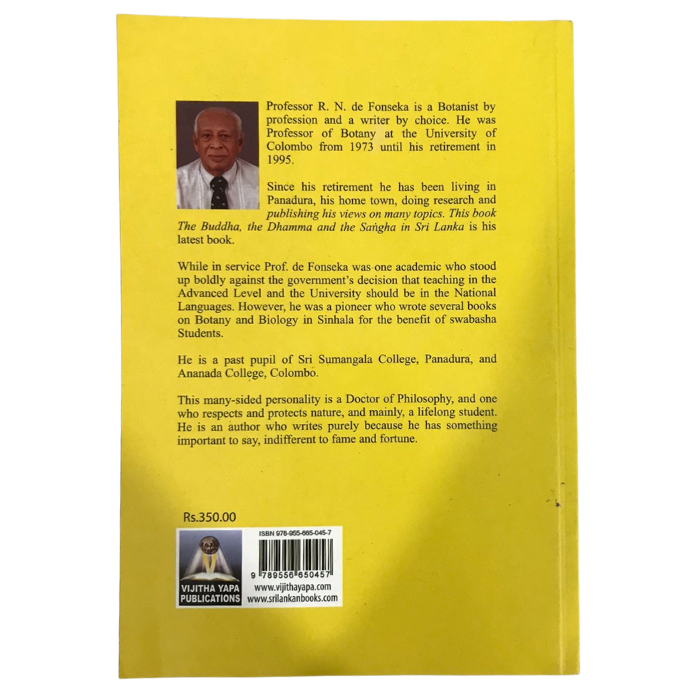 The Buddha  The Dhamma and The Sangha in Sri Lanka