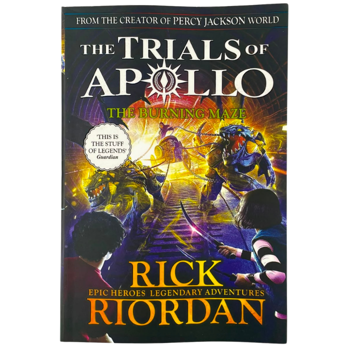 The Burning Maze (The Trials of Apollo Book 3)