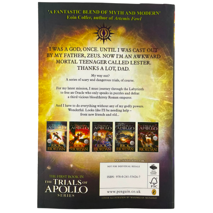 The Burning Maze (The Trials of Apollo Book 3)
