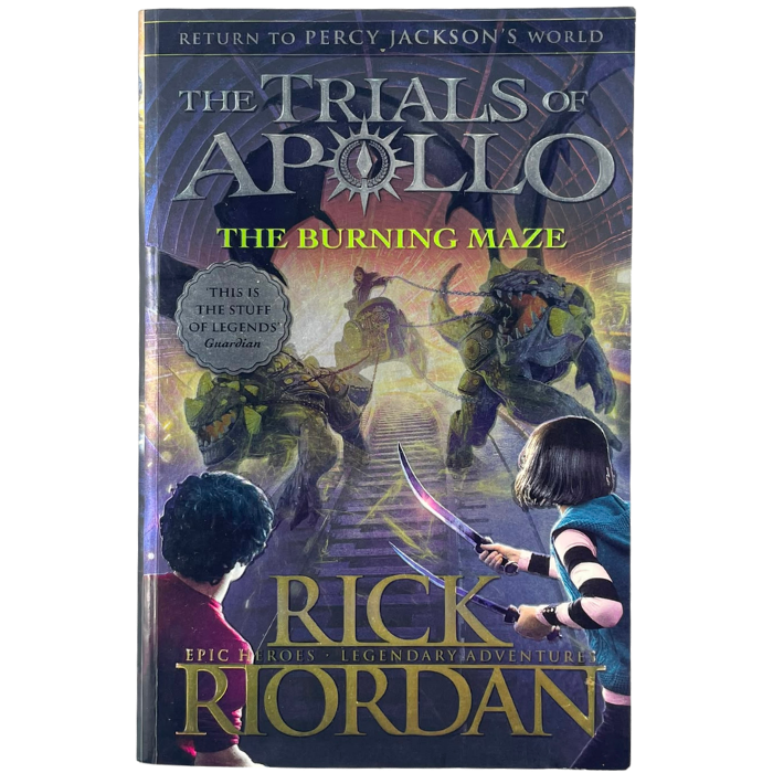 The Burning Maze (The Trials of Apollo Book 3) 