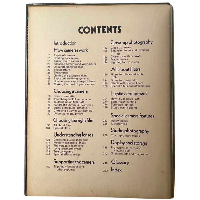 The Camera Book