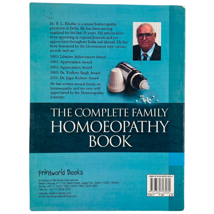 The Complete Family Homoeopathy Book
