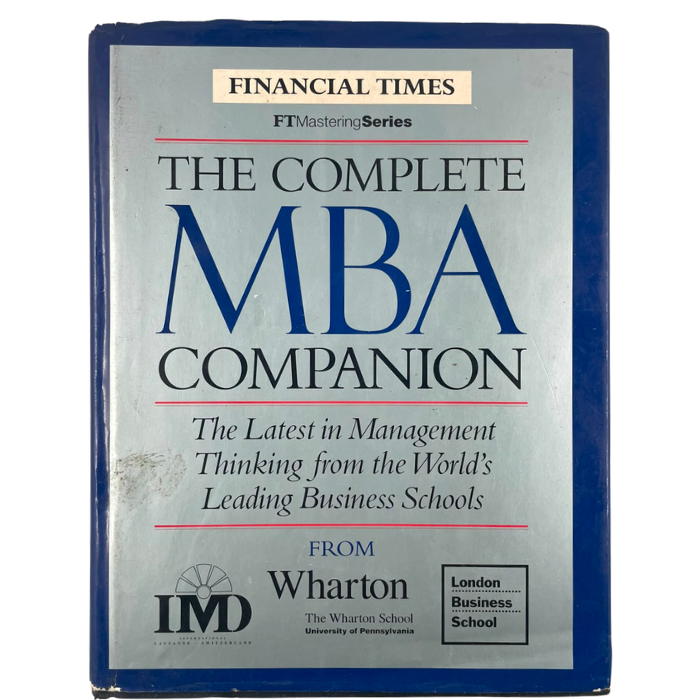 The Complete MBA Companion