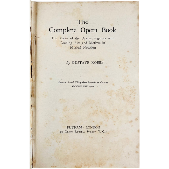The Complete Opera Book