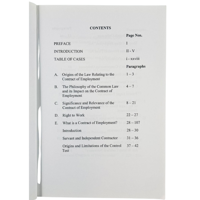 The Contract of Employment