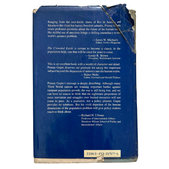 The Crowded Earth: People and Politics of Population