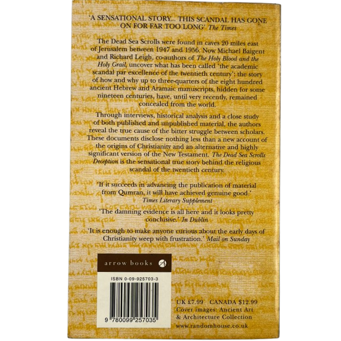 The Dead Sea Scrolls Deception