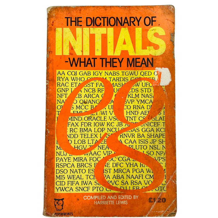 The Dictionary of Initials - What They Mean