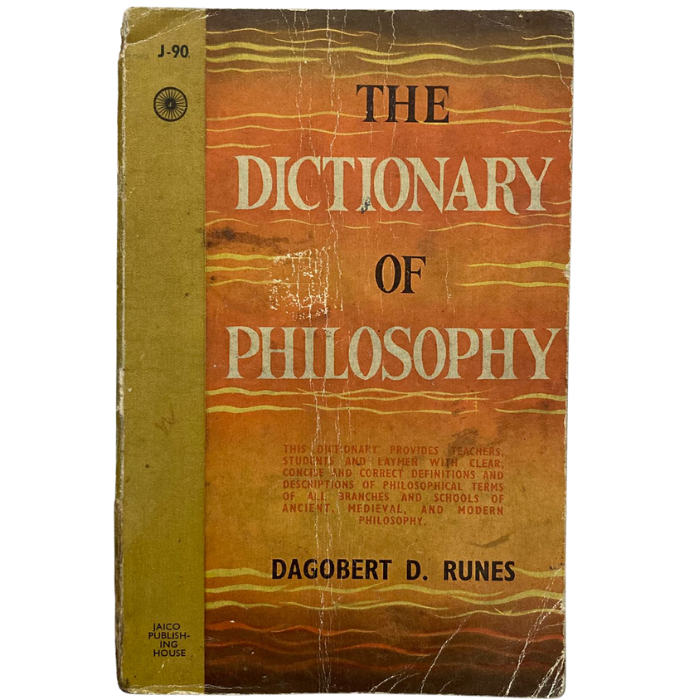 The Dictionary of Philosophy