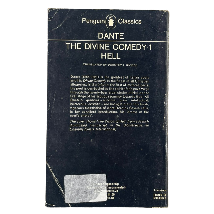 The Divine Comedy  Part 1: Hell