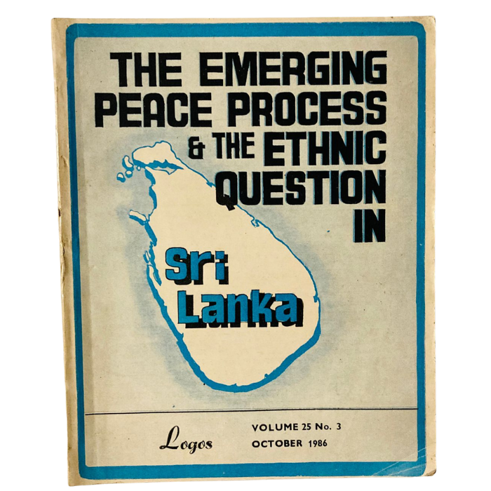 The Emerging Peace Process & The Ethnic Question in Sri Lanka