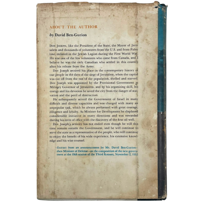 The Faithful City: The Siege of Jerusalem 1948