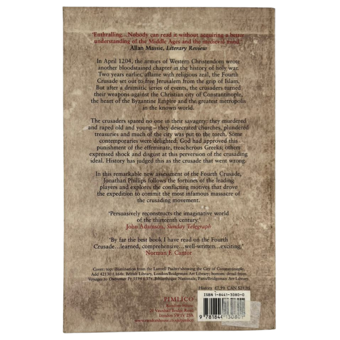 The Fourth Crusade: And the Sack of Constantinople