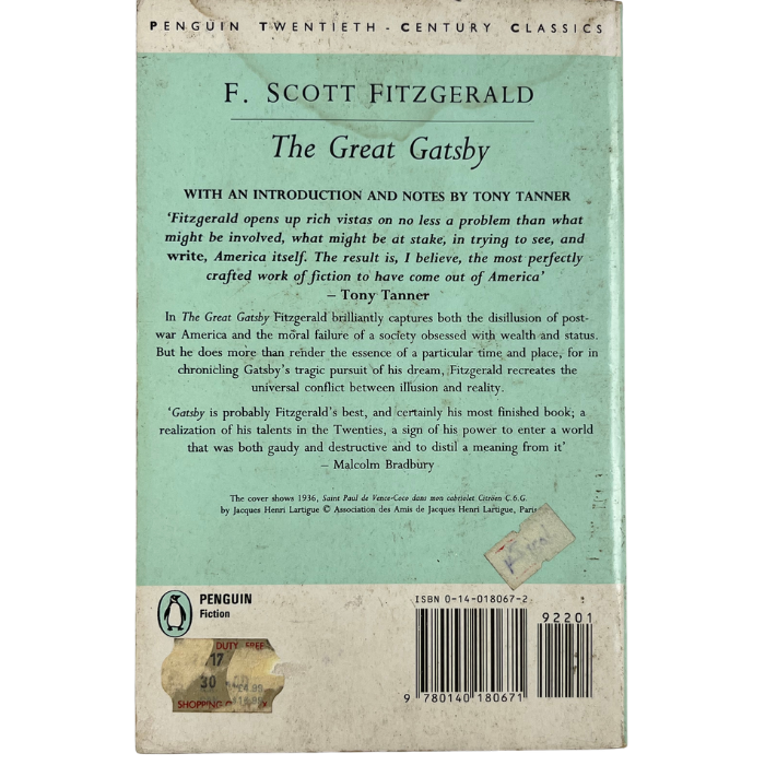 The Great Gatsby