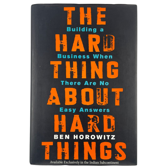 The Hard Thing About Hard Things