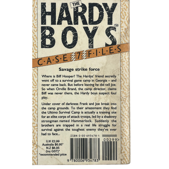 The Hardy Boys Casefiles: Deathgame 