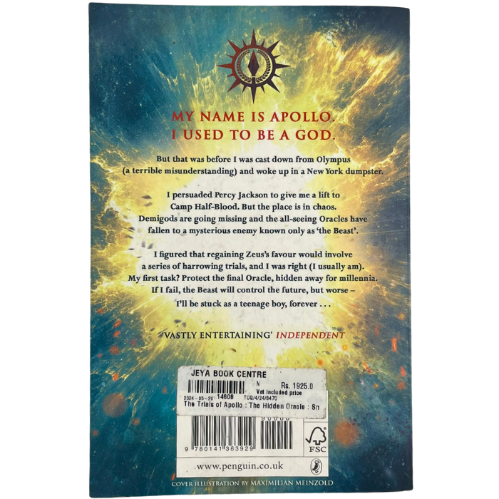 The Hidden Oracle (The Trials of Apollo Book 1)