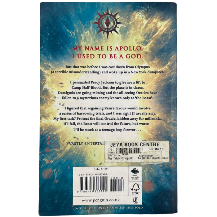 The Hidden Oracle (The Trials of Apollo Book 1)