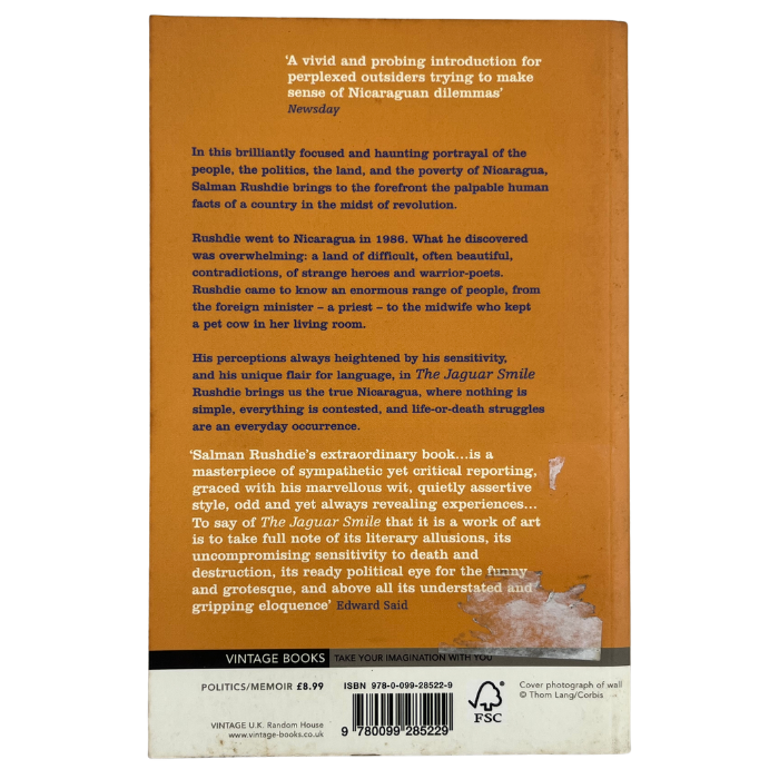 The Jaguar Smile: A Nicaraguan Journey