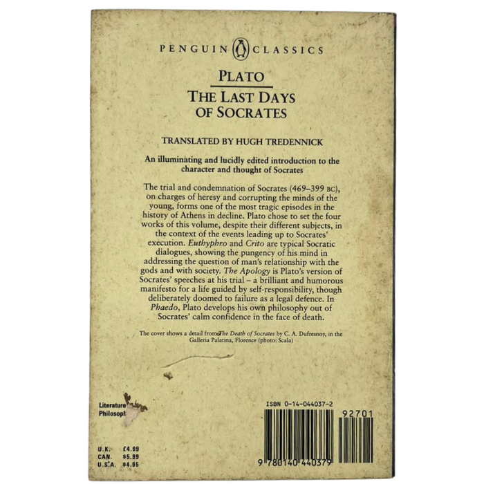 The Last Days of Socrates