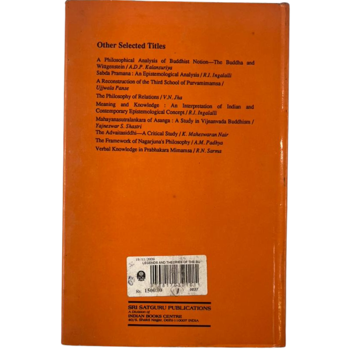 The Legends and Theories of the Buddhists