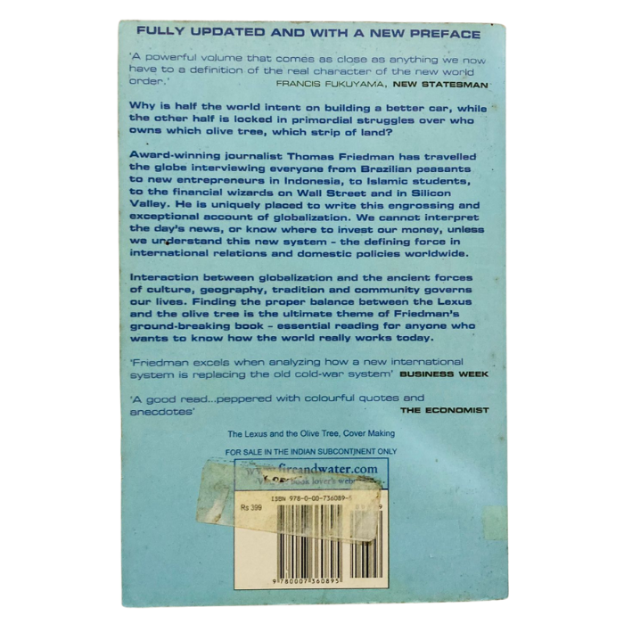 The Lexus and the Olive Tree