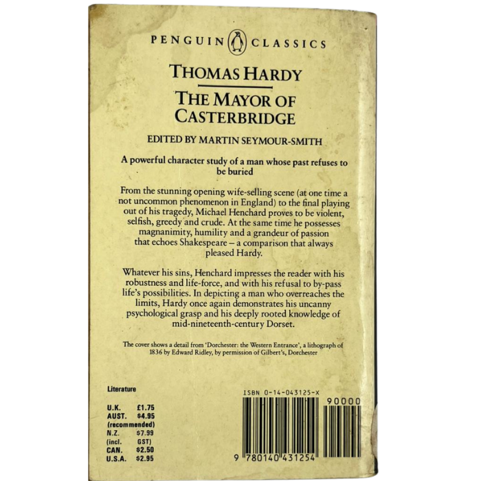 The Mayor of Casterbridge