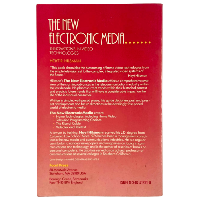 The New Electronic Media: Innovations in Video Technologies