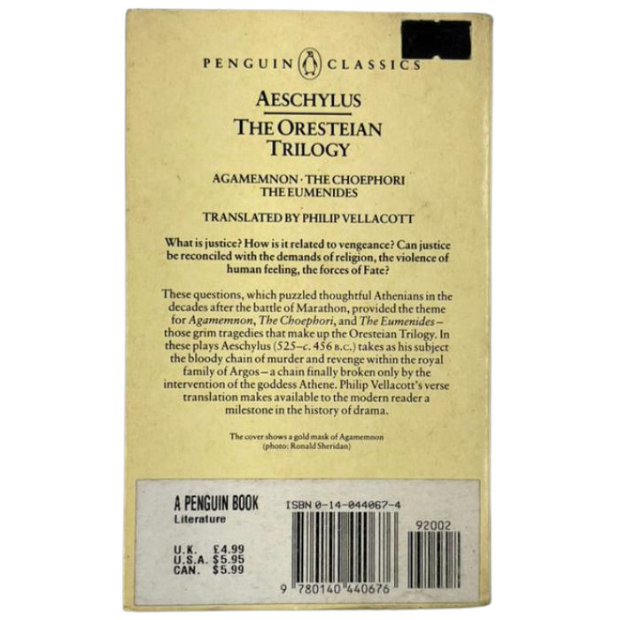 The Oresteian Trilogy