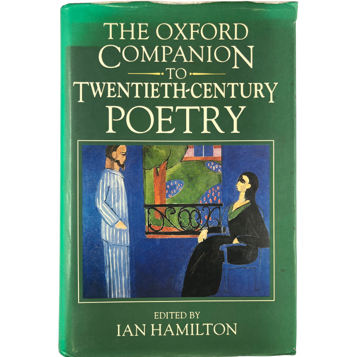 The Oxford companion to twentieth-century poetry in English