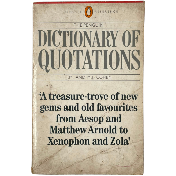 The Penguin Dictionary of Quotations