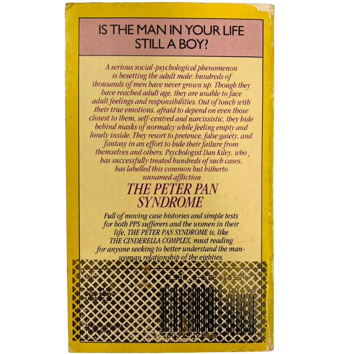 The Peter Pan Syndrome: Men Who Have Never Grown Up