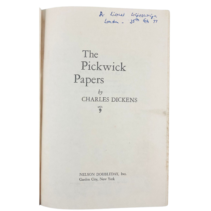 The Pickwick Papers