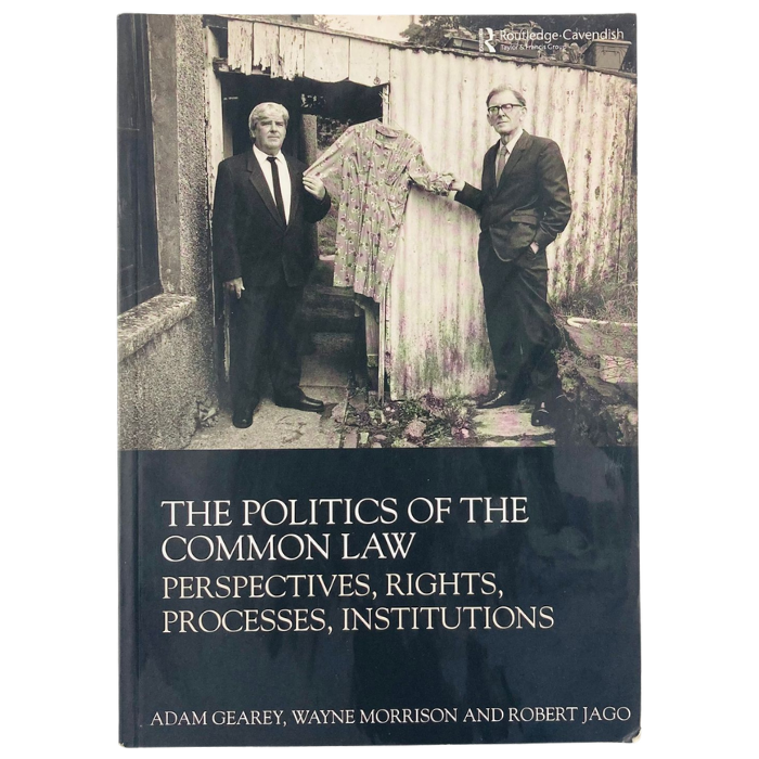 The Politics of the Common Law: Perspectives  Rights  Processes  Institutions