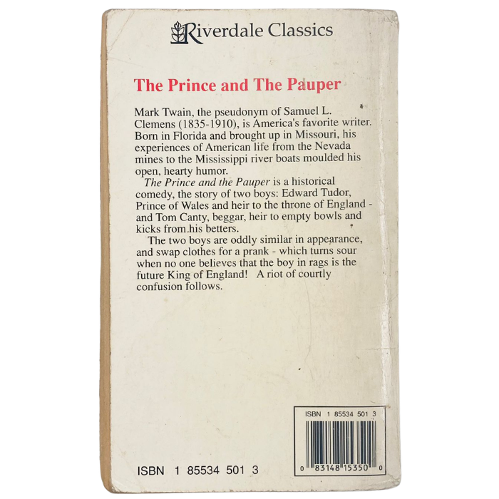 The Prince and the Pauper (young readers' Classics)