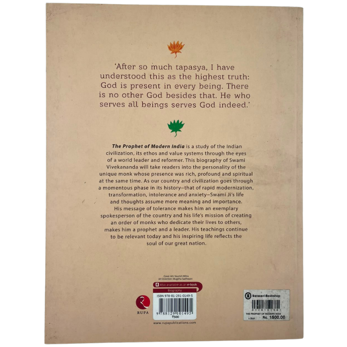 The Prophet of Modern India: A Biography of Swami Vivekananda
